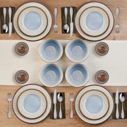 Dinnerware Service For 4|Pfaltzgraff® Clara 12 Piece Dinnerware Set, Service for 4