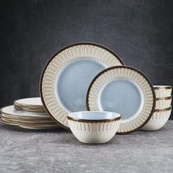 Dinnerware Service For 4|Pfaltzgraff® Clara 12 Piece Dinnerware Set, Service for 4