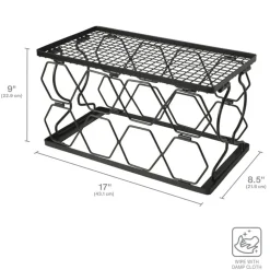 Fruit And Storage Baskets|Gourmet Basics® Collapsible Stackable 8 Bottle Wine Rack