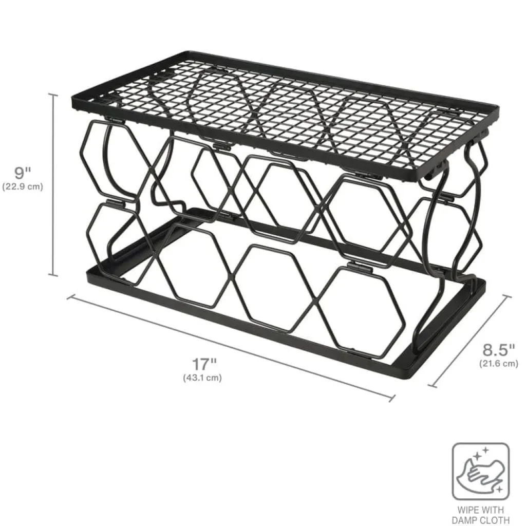 Fruit And Storage Baskets|Gourmet Basics® Collapsible Stackable 8 Bottle Wine Rack