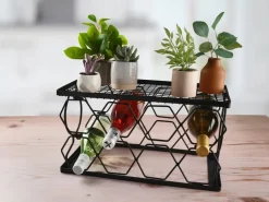 Fruit And Storage Baskets|Gourmet Basics® Collapsible Stackable 8 Bottle Wine Rack