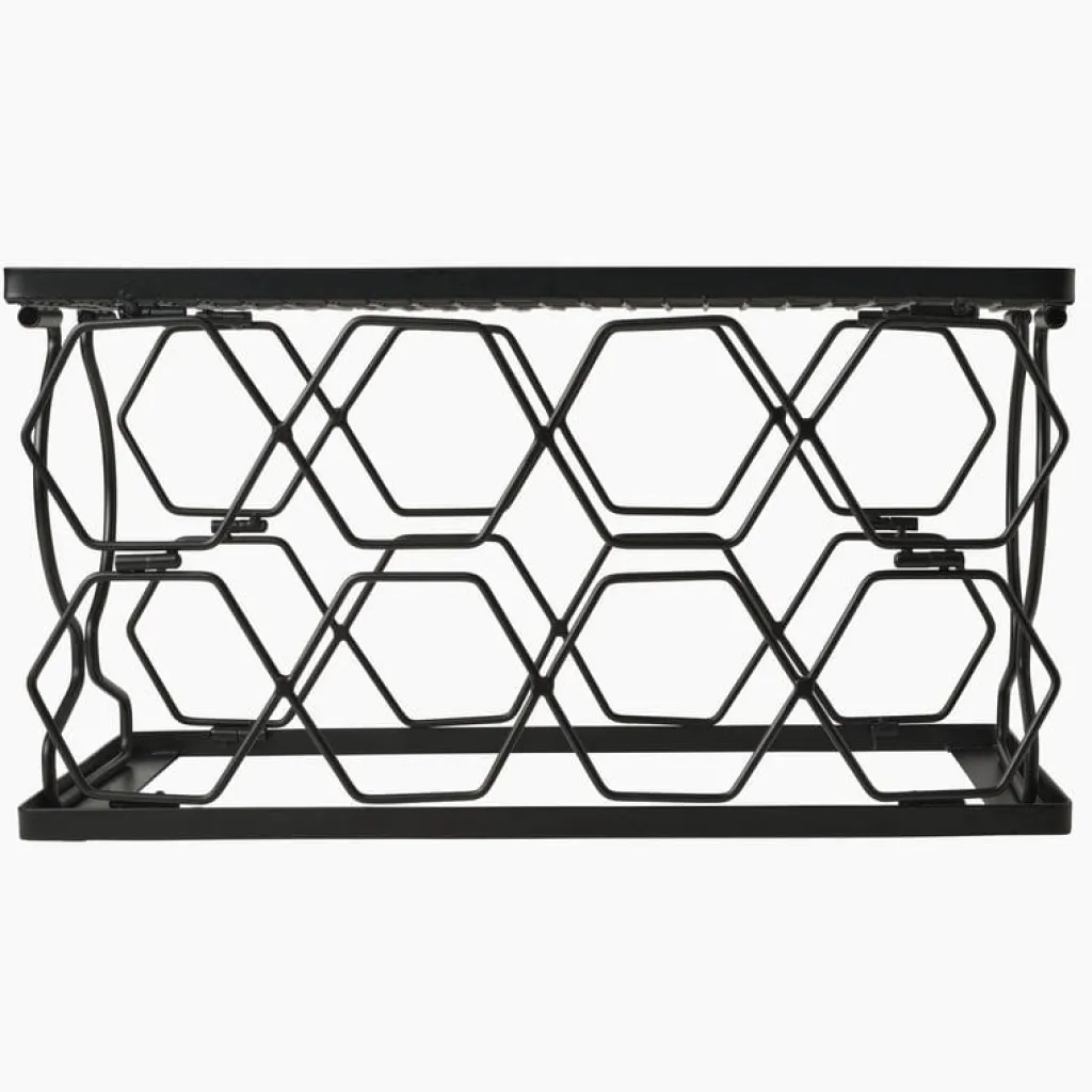 Fruit And Storage Baskets|Gourmet Basics® Collapsible Stackable 8 Bottle Wine Rack