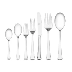 Sets|Gourmet Basics® Contempo 45 Piece Flatware Set, Service for 8
