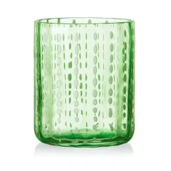 Drinking Glasses|Darbie Angell Dappled Clouds Seafoam Set of 4 Double Old Fashioned Glasses