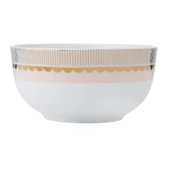 Dinnerware Service For 4|Darbie Angell Golden Charm Metallic 12 Piece Dinnerware Set, Service for 4