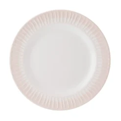 Dinnerware Service For 4|Darbie Angell Rising Up Blush 12 Piece Dinnerware Set, Service for 4