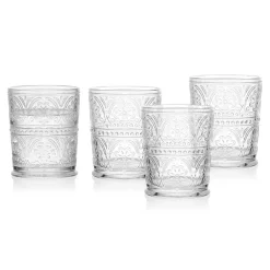 Drinking Glasses|Darbie Angell Wanderlust Set of 4 Double Old Fashioned Glasses