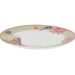 Dinnerware Service For 4|Dolly Parton Mosaic Peach Butterfly 12 Piece Dinnerware Set Service for 4