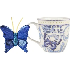 Coffee Mugs|Dolly Parton Mosaic Set of 2 Mugs with Ornaments