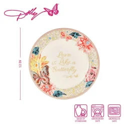 Appetizer Plates|Dolly Parton Mosaic Sharing Plate
