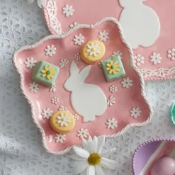 Salad Plates|Pfaltzgraff® Easter Bunny Square Plate