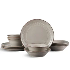 Dinnerware Service For 4|Pfaltzgraff® Easton 12 Piece Dinnerware Set, Service for 4