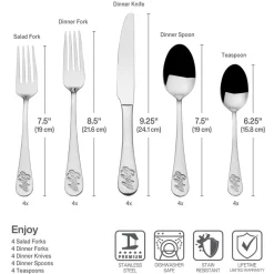 Sets|Towle® Everyday Enjoy 20 Piece Flatware Set, Service for 4