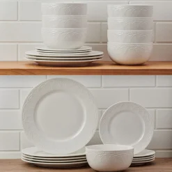 Dinnerware Service For 8|Pfaltzgraff® Esmeralda 24 Piece Dinnerware Set, Service for 8