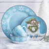 Dinnerware Service For 4|Pfaltzgraff® Evergreen Ernie 16 Piece Dinnerware Set, Service for 4
