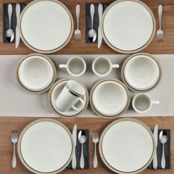 Dinnerware Service For 4|Pfaltzgraff® Ezra Taupe 16 Piece Dinnerware Set, Service for 4