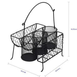 Buffet Caddies|Fruit And Storage Baskets|Gourmet Basics® Farmers Market Hostess Buffet Storage Caddy