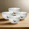 Fruit Bowls|Pfaltzgraff® Farmhouse Hen Set of 4 Fruit Bowls