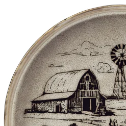 Dinnerware Service For 4|Pfaltzgraff® Farmyard Rooster 12 Piece Dinnerware Set, Service for 4