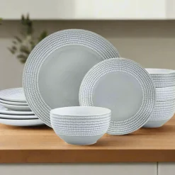 Dinnerware Service For 4|Pfaltzgraff® Felicity 12 Piece Dinnerware Set, Service for 4