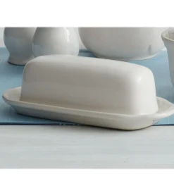 Butter Dishes|Pfaltzgraff® Filigree® Covered Butter Dish