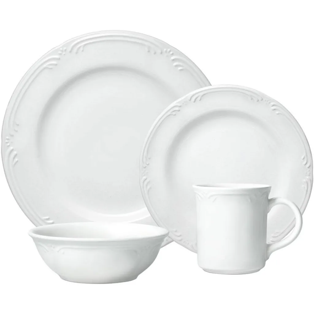 Dinnerware Service For 4|Dinnerware Service For 8|Pfaltzgraff® Filigree® Dinnerware Set