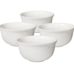 Soup Cereal Bowls|Pfaltzgraff® Filigree® Set of 4 Deep Soup Cereal Bowls