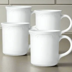 Coffee Mugs|Pfaltzgraff® Filigree® Set of 4 Mugs