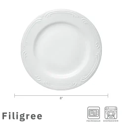 Salad Plates|Pfaltzgraff® Filigree® Set of 4 Salad Plates