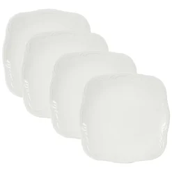 Salad Plates|Pfaltzgraff® Filigree® Set of 4 Square Salad Plates
