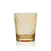 Drinking Glasses|Fitz and Floyd Wildflower Double Old Fashioned Glasses Set of 4, Gold