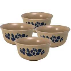 Soup Cereal Bowls|Pfaltzgraff® Folk Art® Set of 4 Deep Soup Cereal Bowls