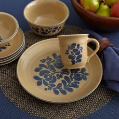 Dinner Plates|Pfaltzgraff® Folk Art® Set of 4 Dinner Plates