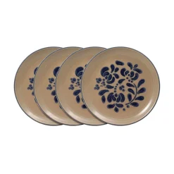 Salad Plates|Pfaltzgraff® Folk Art® Set of 4 Luncheon Plates
