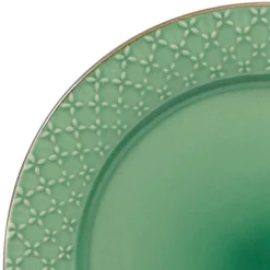 Dinner Plates|Pfaltzgraff® French Lace Set of 4 Green Dinner Plates