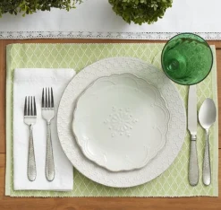 Salad Plates|Pfaltzgraff® French Lace Set of 4 White Salad Plates