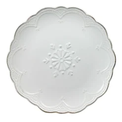 Salad Plates|Pfaltzgraff® French Lace Set of 4 White Salad Plates