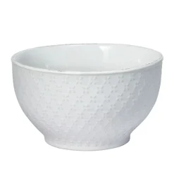 Soup Cereal Bowls|Pfaltzgraff® French Lace Set of 4 White Soup Cereal Bowls