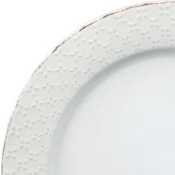 Dinnerware Service For 4|Dinnerware Service For 8|Pfaltzgraff® French Lace White 16 Piece Dinnerware Set Service for 4