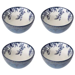 Dinnerware Service For 4|Pfaltzgraff® Gabriela Blue 16 Piece Dinnerware Set, Service for 4