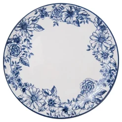 Dinner Plates|Pfaltzgraff® Gabriela Blue Set of 4 Dinner Plates