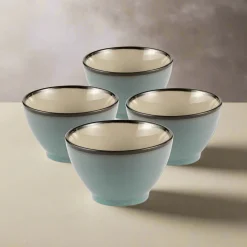 Fruit Bowls|Gourmet Basics® Gourmet Basics Belmont Blue Fruit Bowls, Set of 4