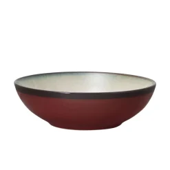 Pasta Bowls|Gourmet Basics® Gourmet Basics Belmont Red Individual Pasta Bowl