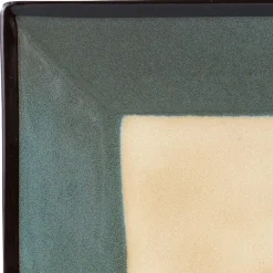 Dinner Plates|Gourmet Basics® Gourmet Basics Belmont Set of 4 Blue Square Dinner Plates
