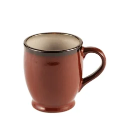 Coffee Mugs|Gourmet Basics® Gourmet Basics Belmont Set of 4 Red Mugs