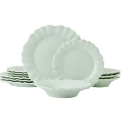 Dinnerware Service For 4|Pfaltzgraff® Graceful Petals 12 Piece Dinnerware Set, Service for 4