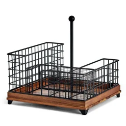 Buffet Caddies|Gourmet Basics® Grid Hostess Picnic Storage Caddy