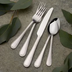 Sets|Gourmet Basics® Halston 42 Piece Flatware Set, Service for 8