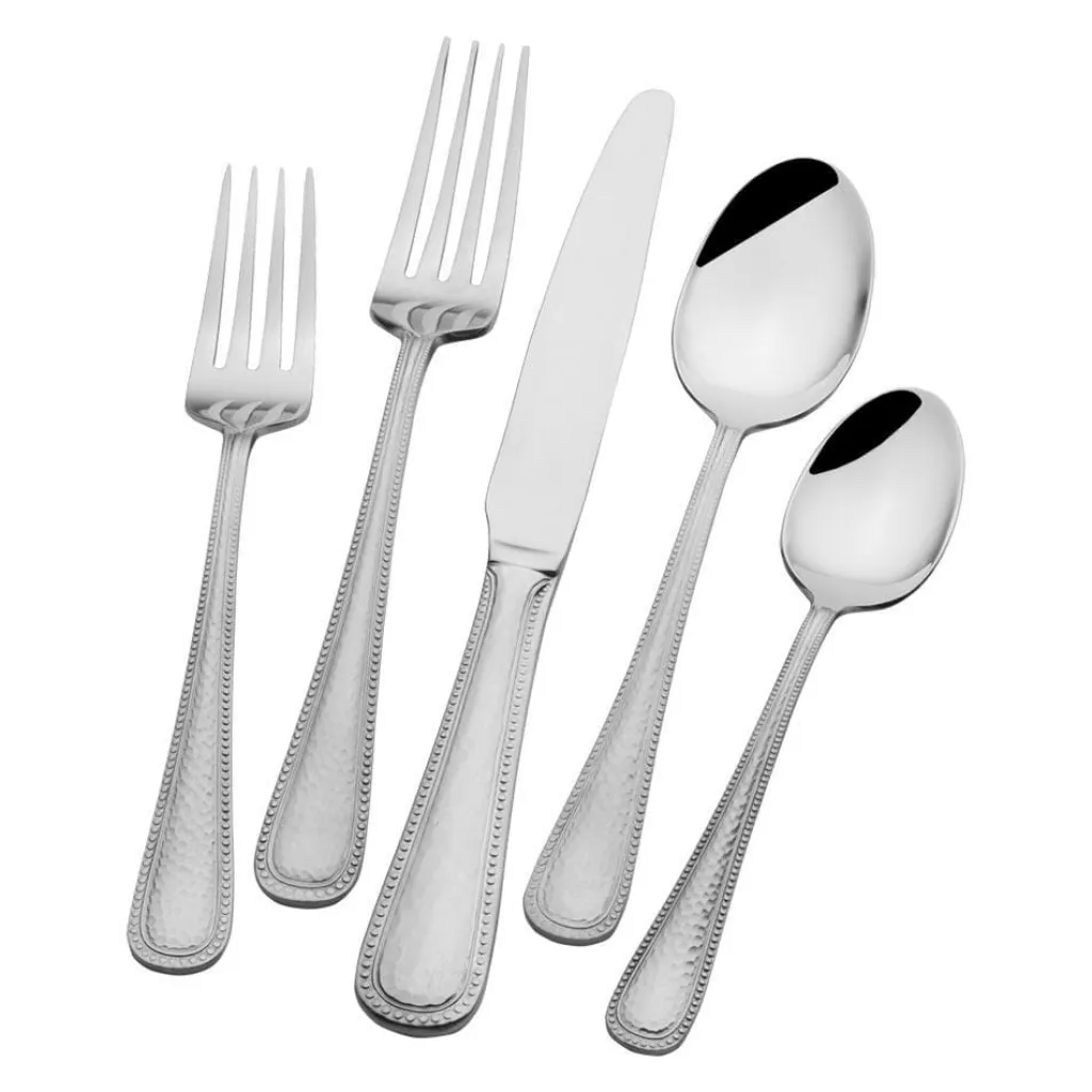 Sets|Gourmet Basics® Halston 42 Piece Flatware Set, Service for 8