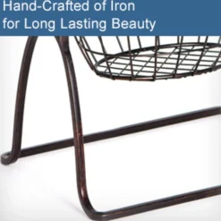 Fruit And Storage Baskets|Gourmet Basics® Harbor Adjustable Standing Storage Rack